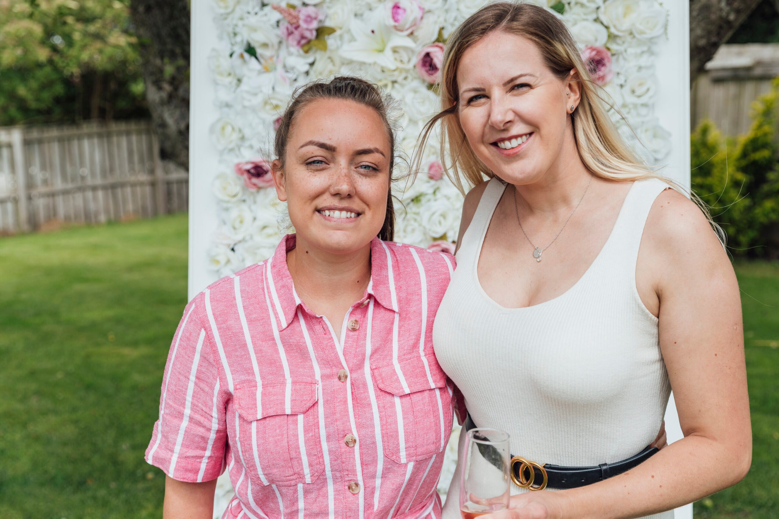 Beautiful Couple At A Baby Shower
