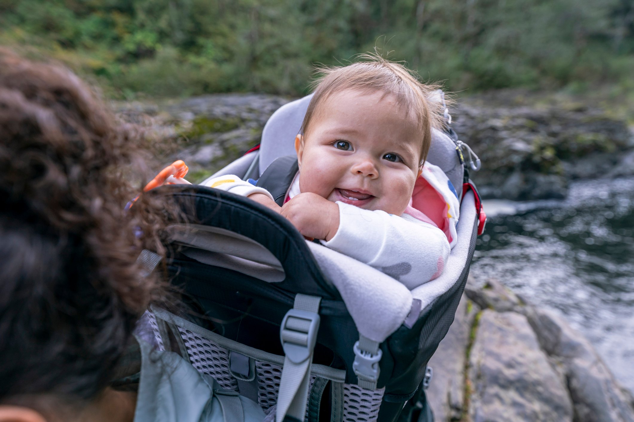 Happy Baby Hiking