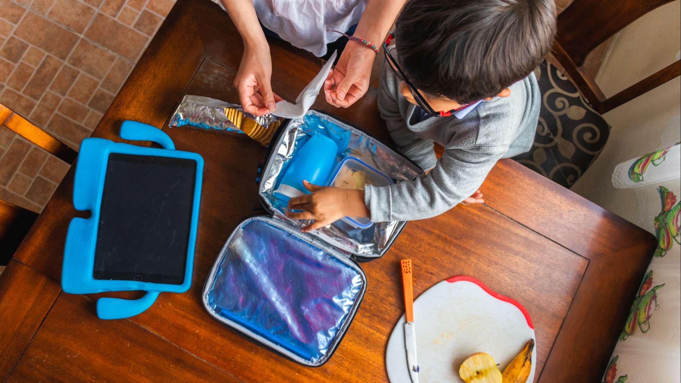 A kid's lunchbox