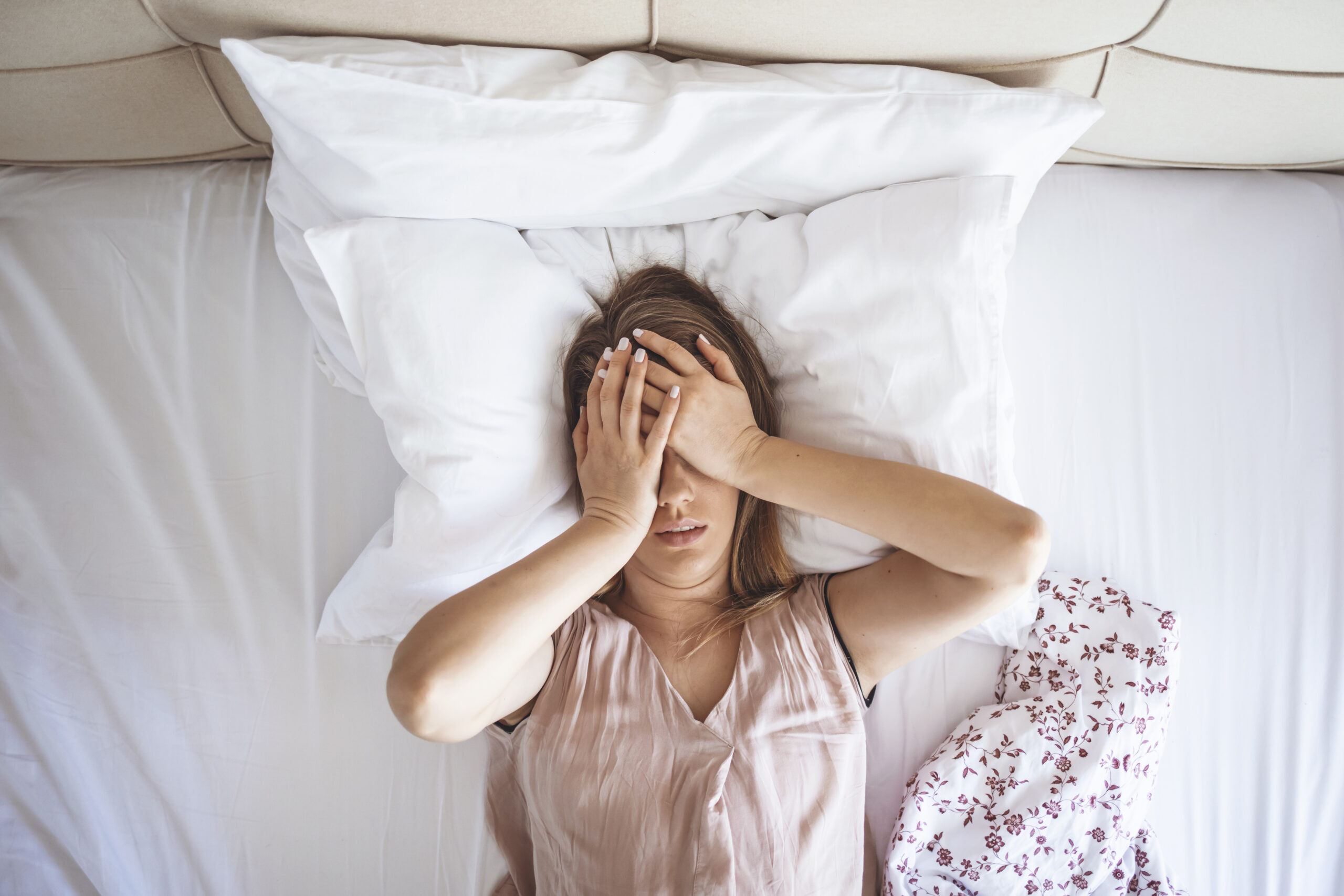 stressed woman
