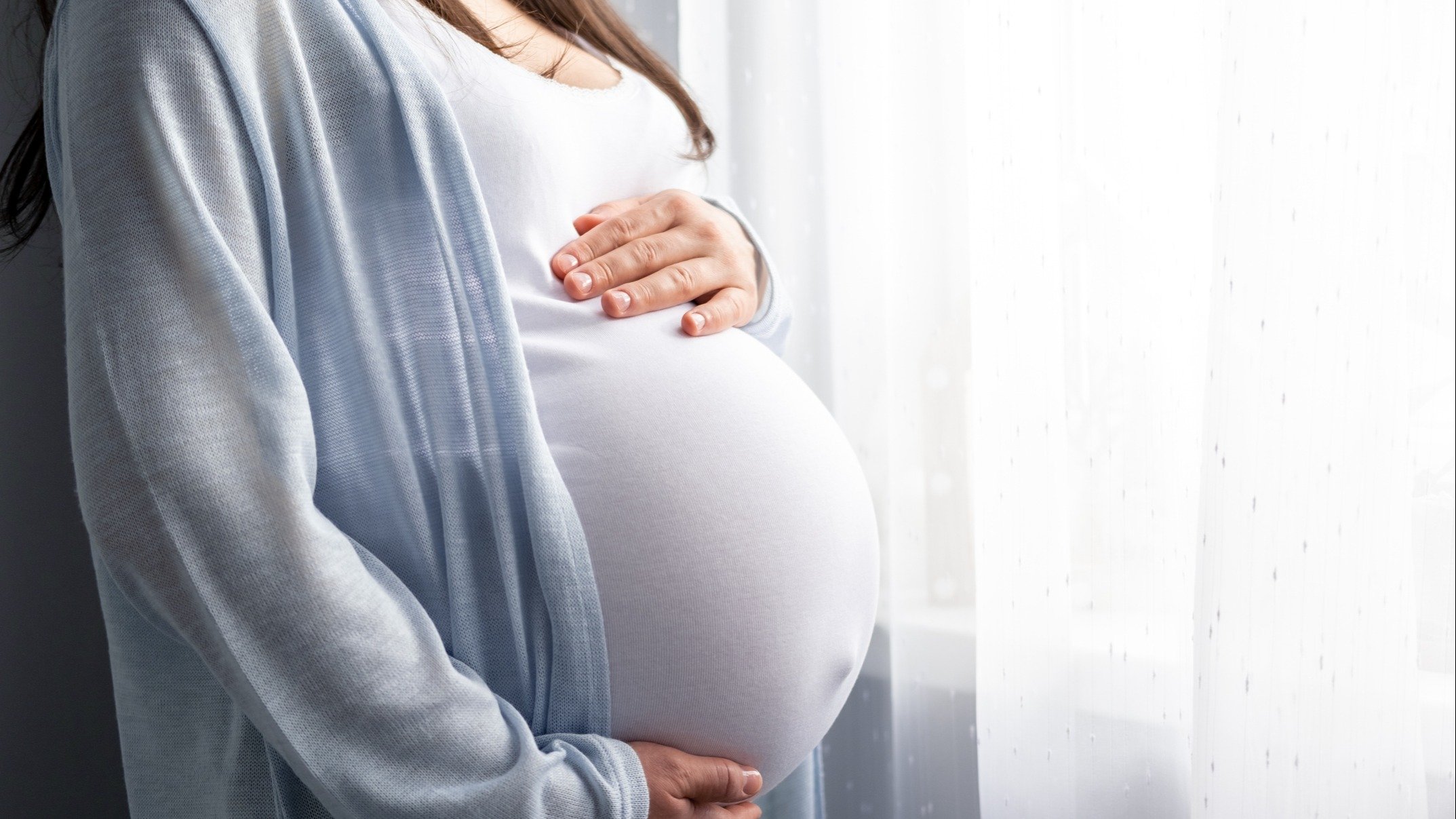 A pregnant woman