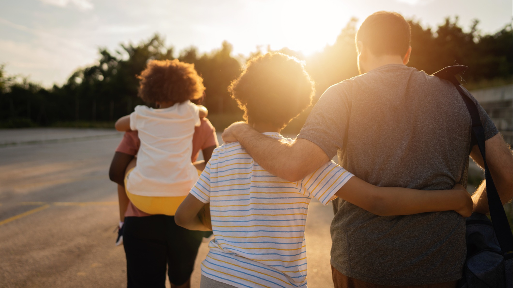 A blended family