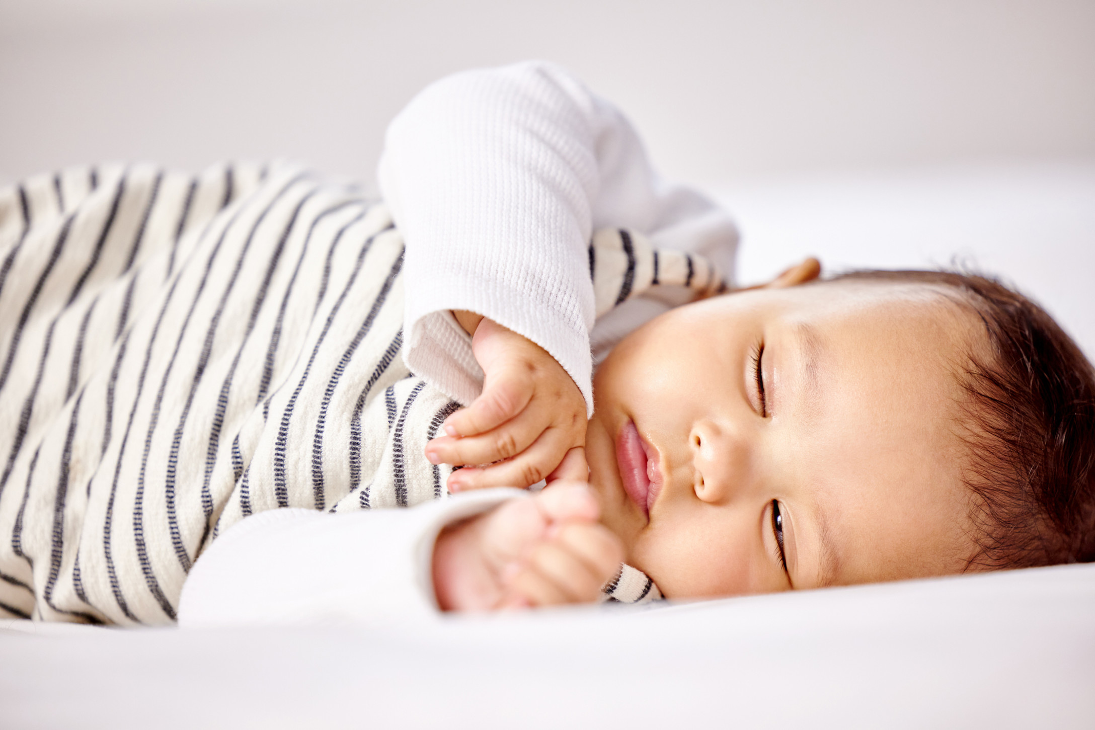 sleeping infant
