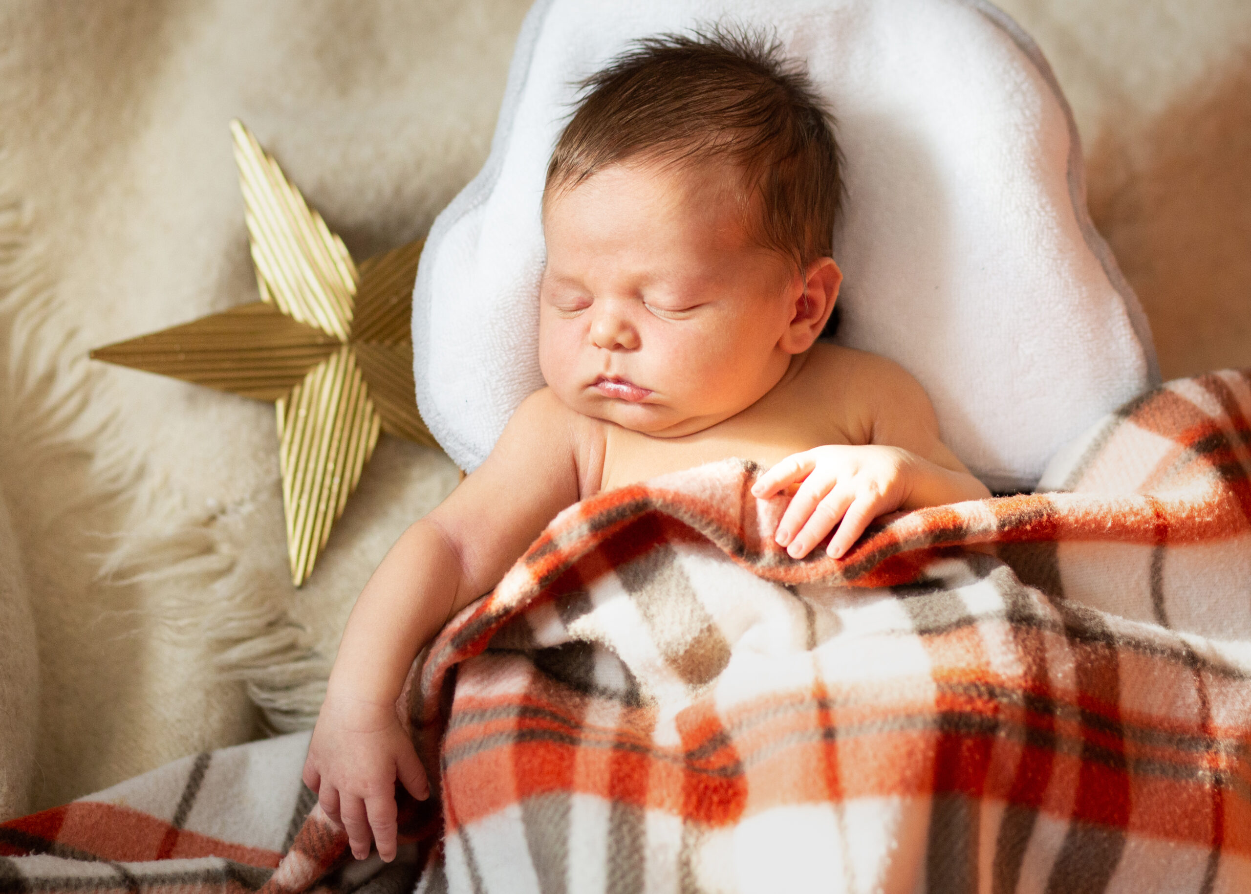 Baby boy sleeping