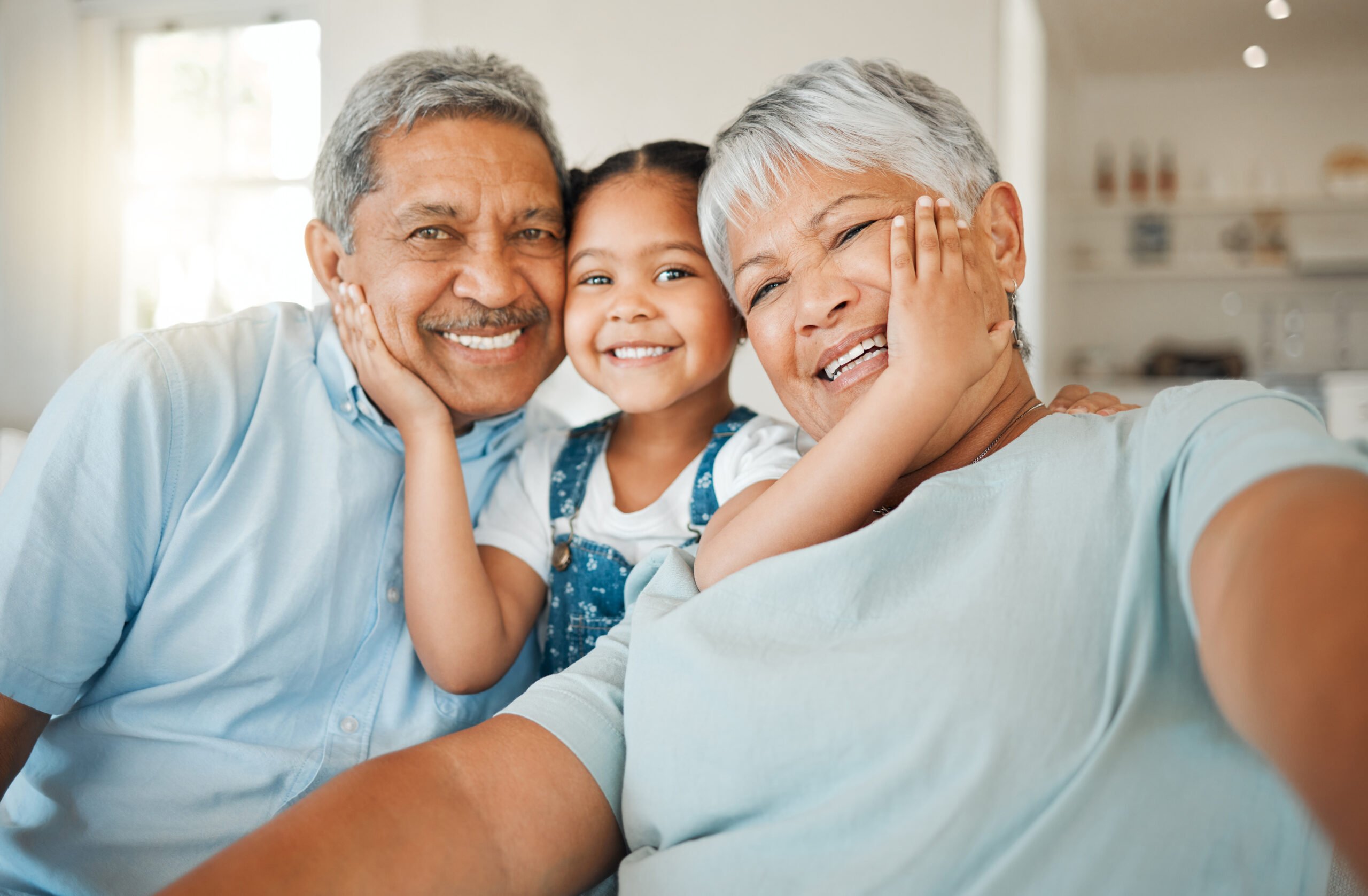 grandparents with kid