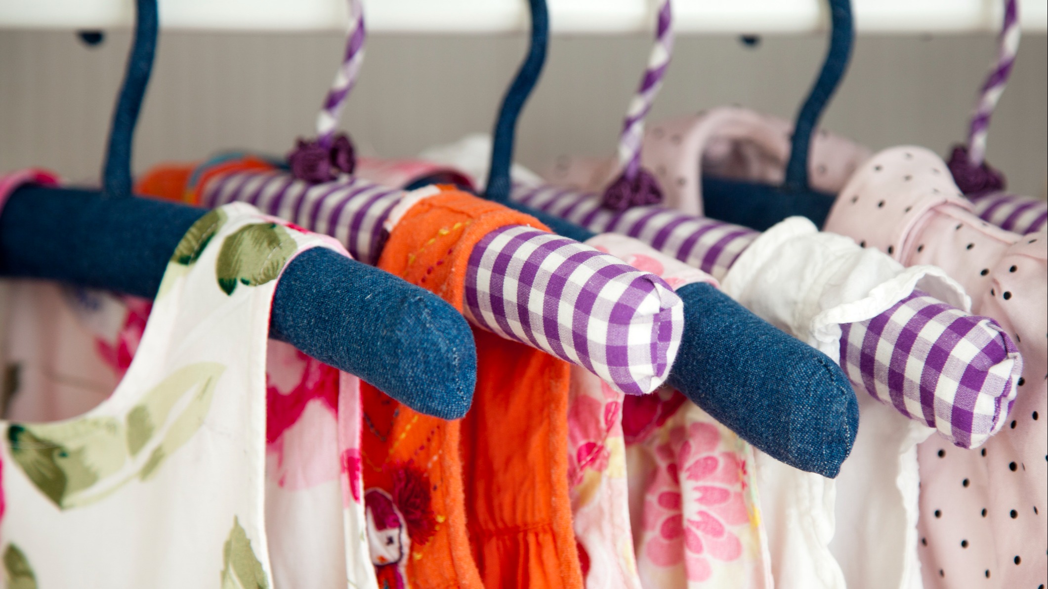 A little girl's closet