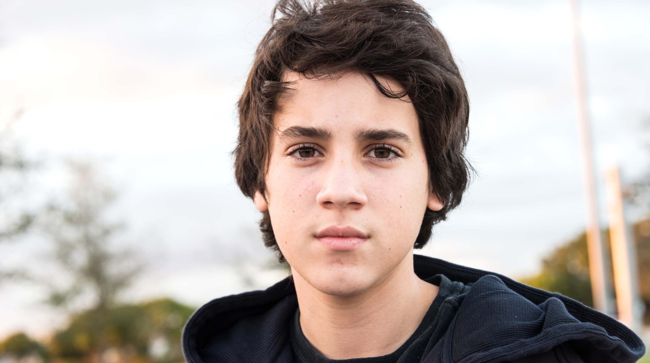 Pensive Teenager