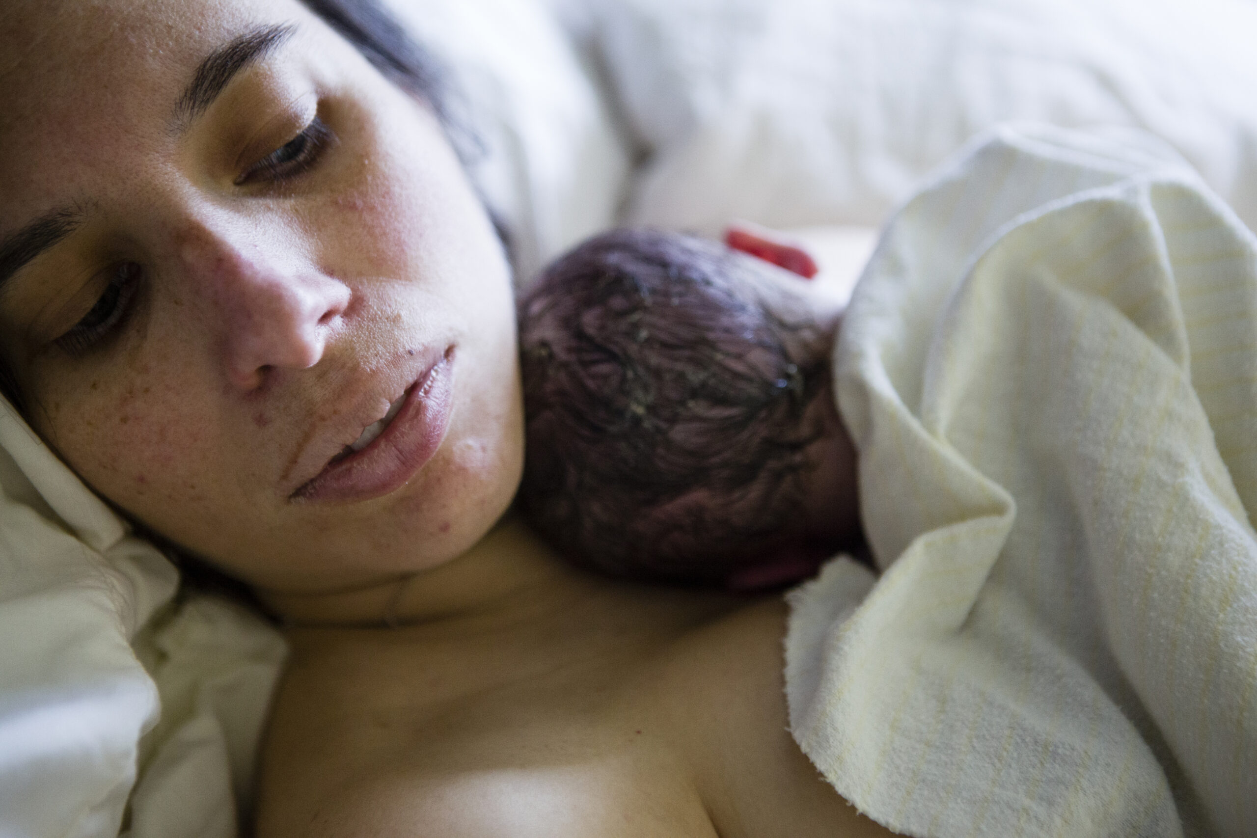 mom baby afte birth