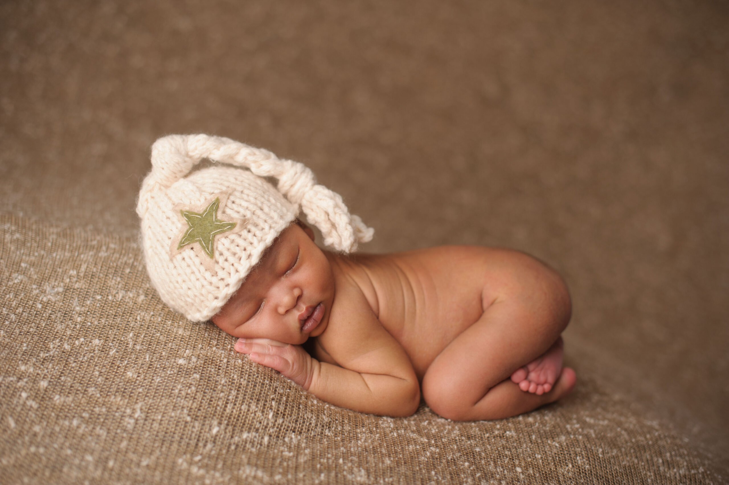 Sleeping Newborn Boy