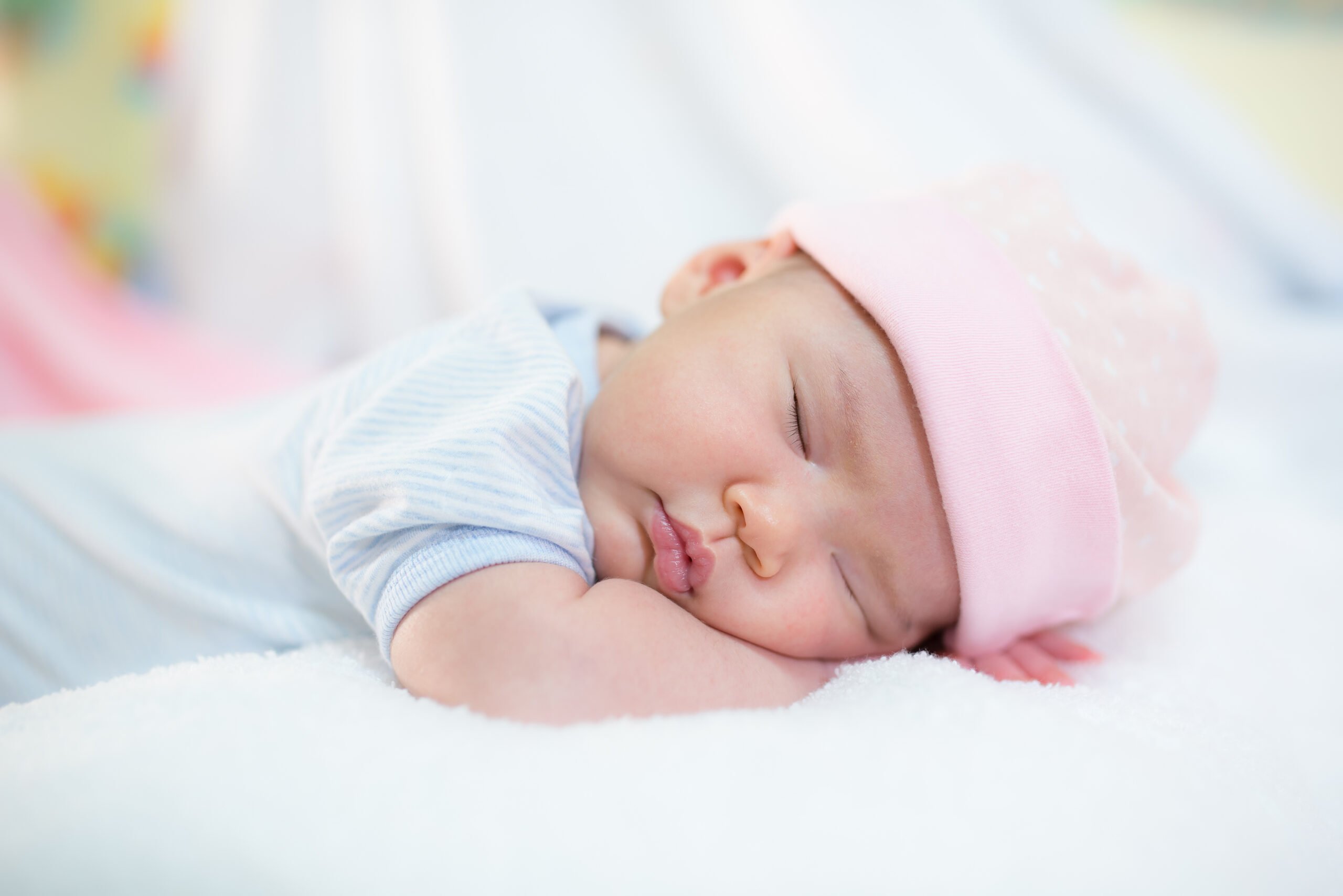 Cute newborn baby