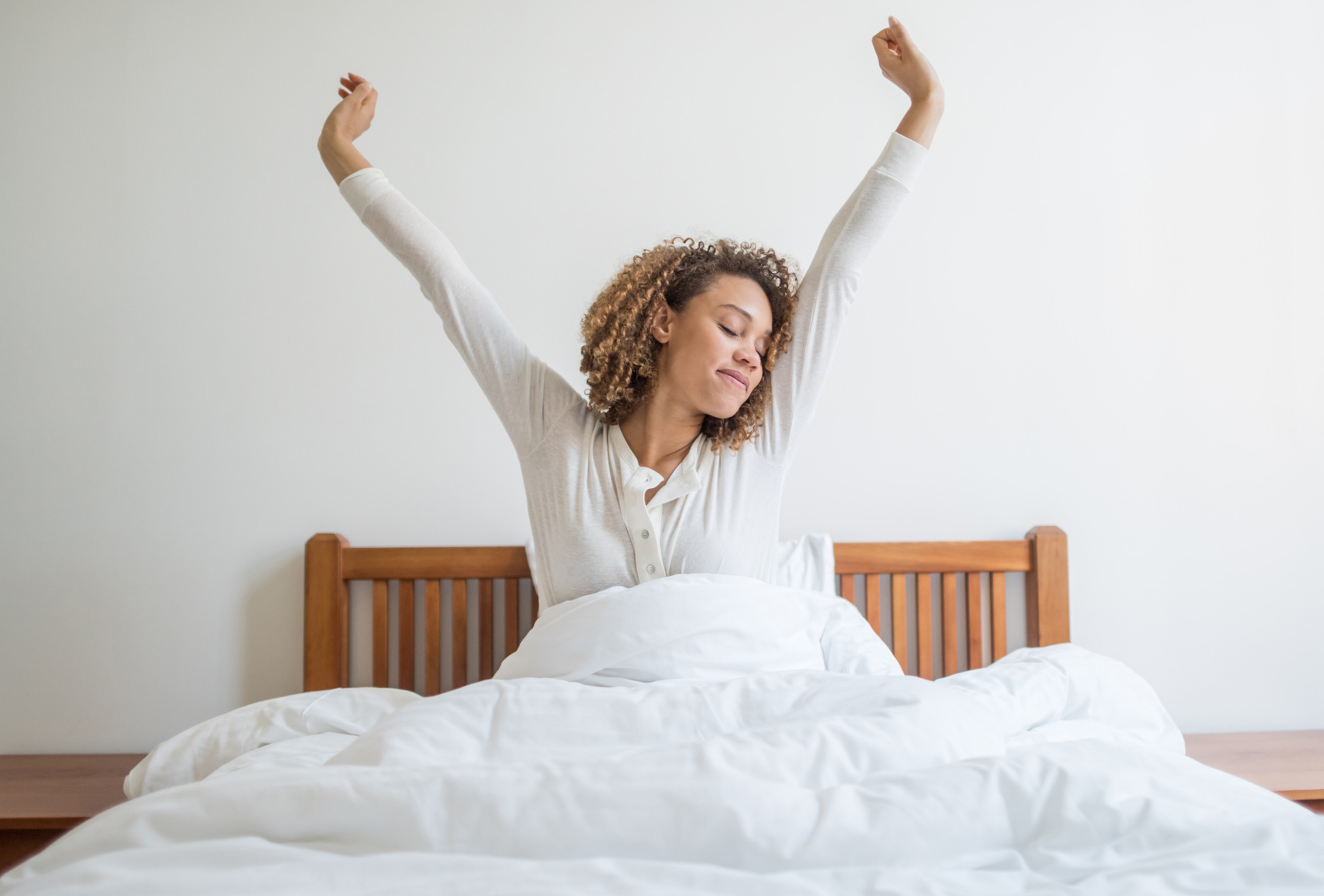 mom waking up