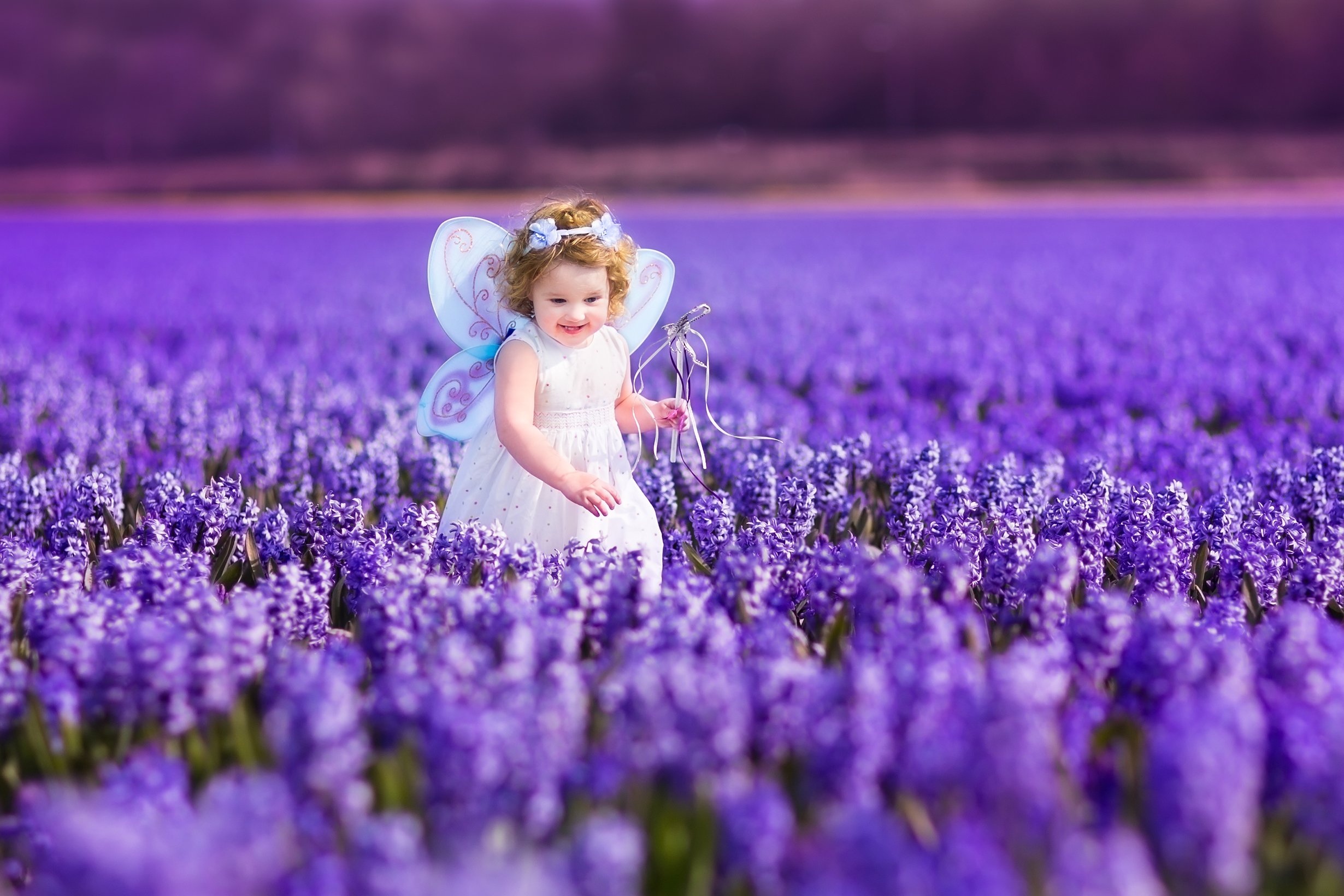 girl dressed like fairy