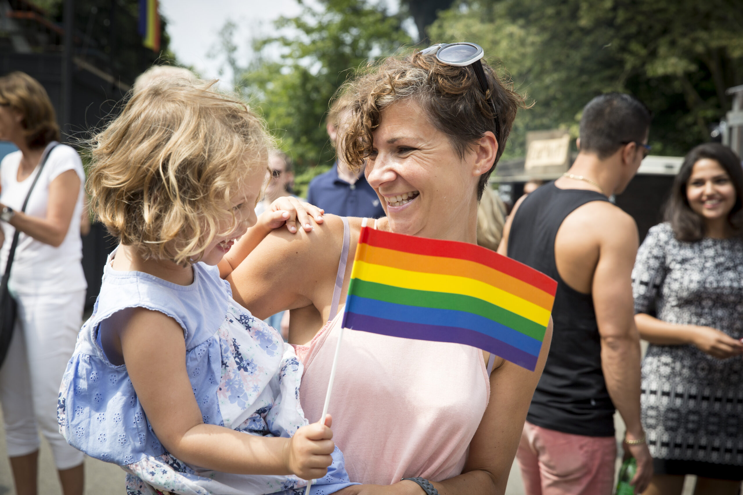 mom kid pride event