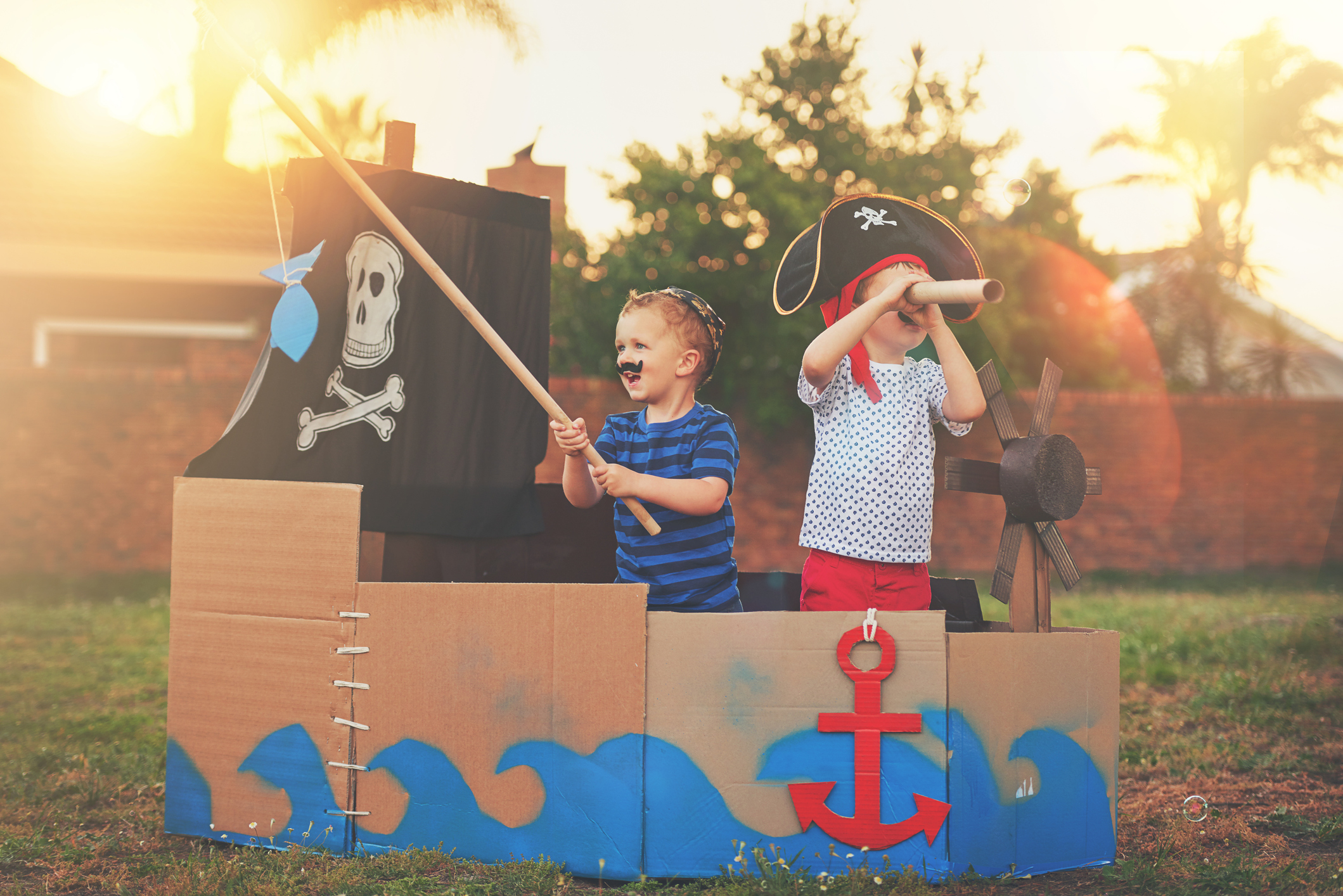 These little pirates just want to have fun