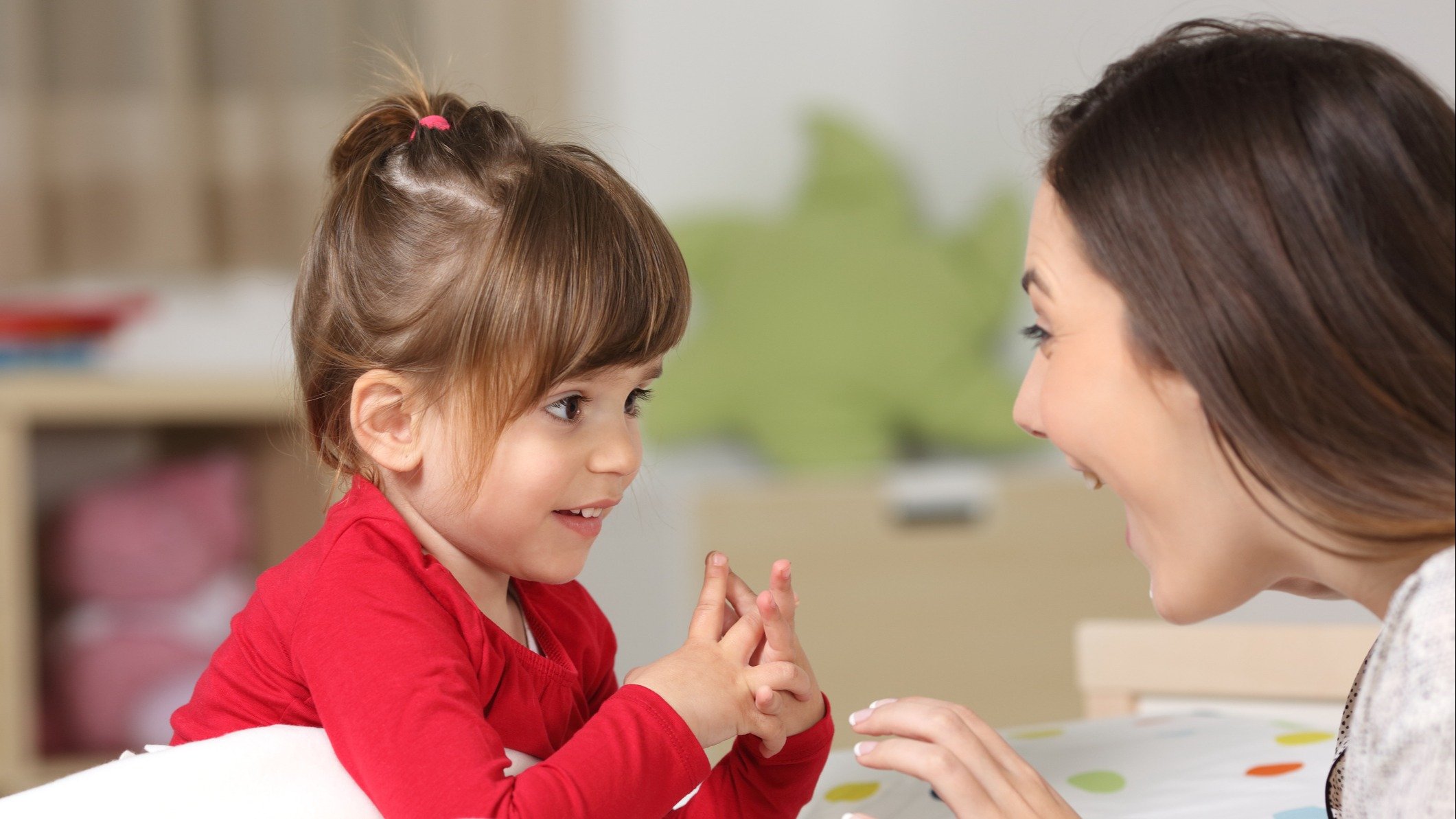 Toddler talking