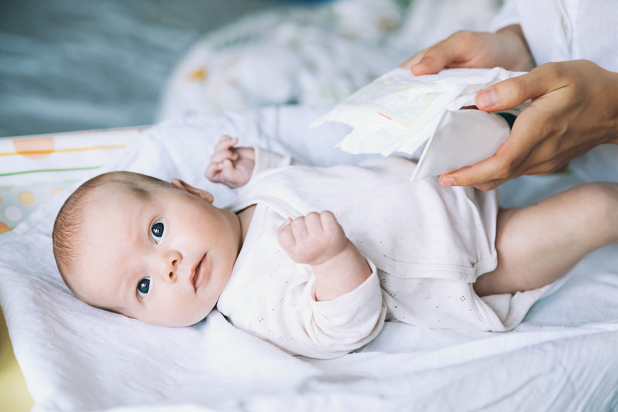 baby in diaper