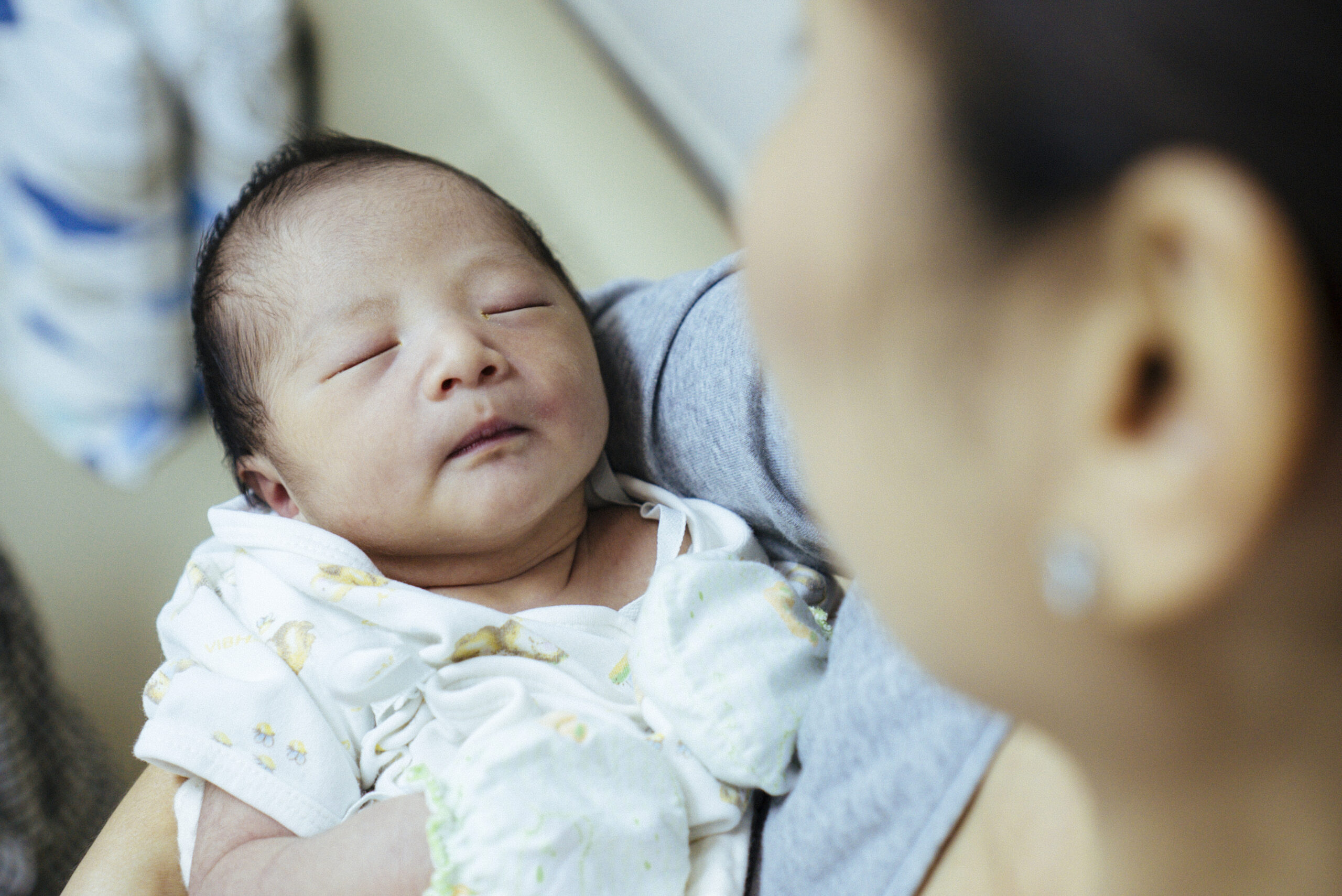 newborn asian baby