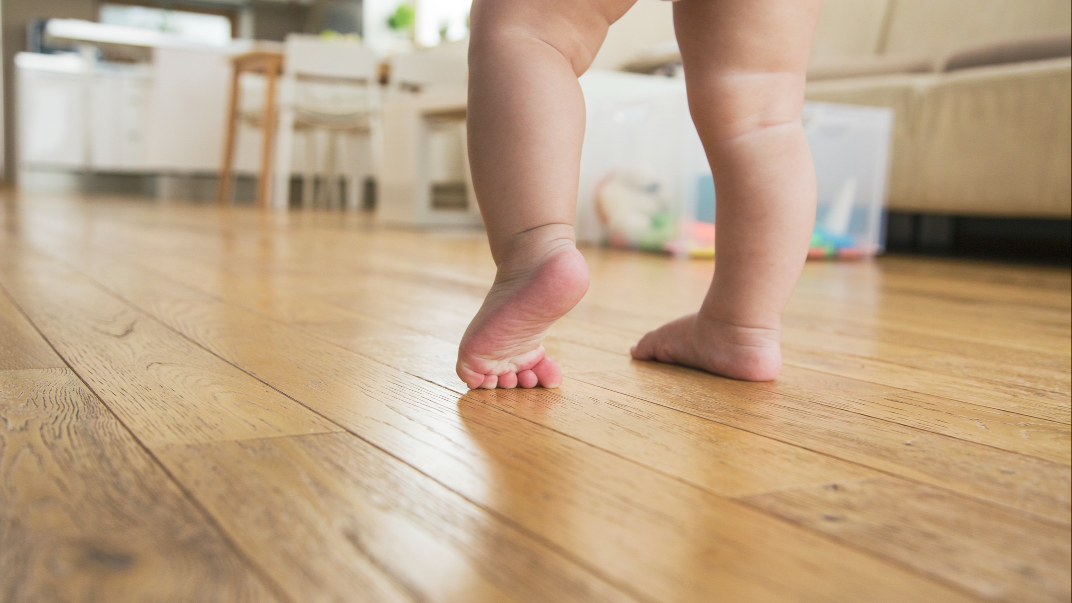 Baby walking