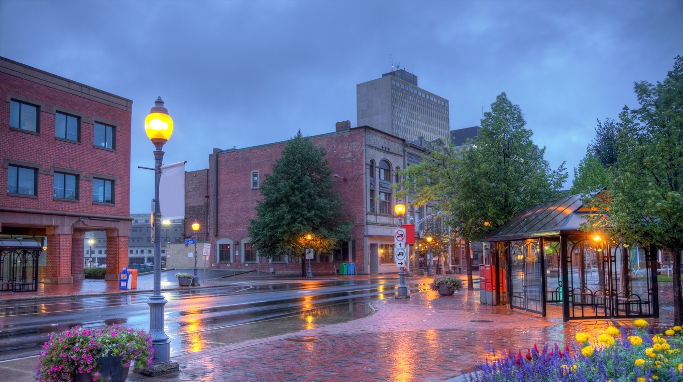 Rainy Day in Moncton