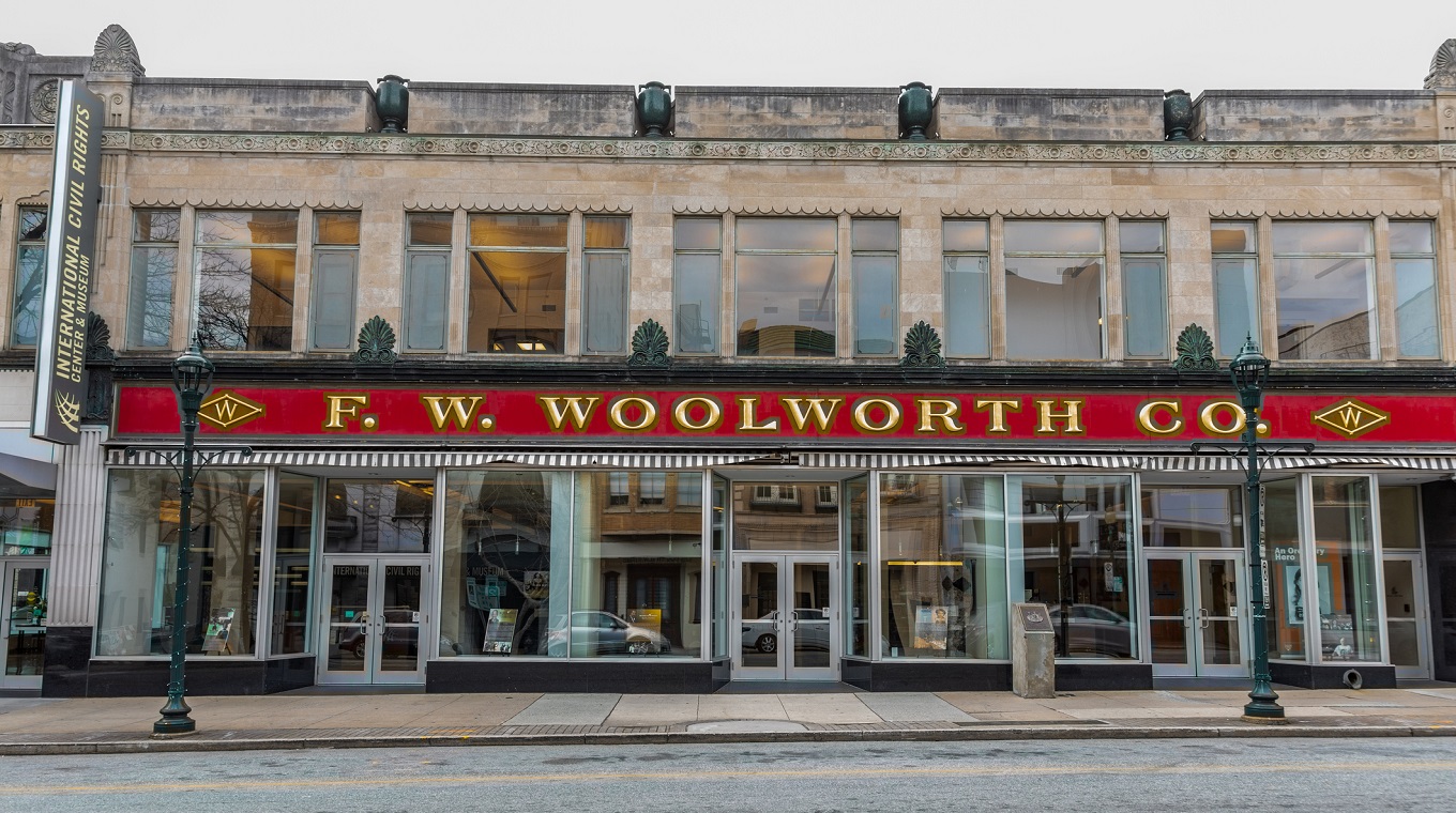 Woolworth Building in Greensboro