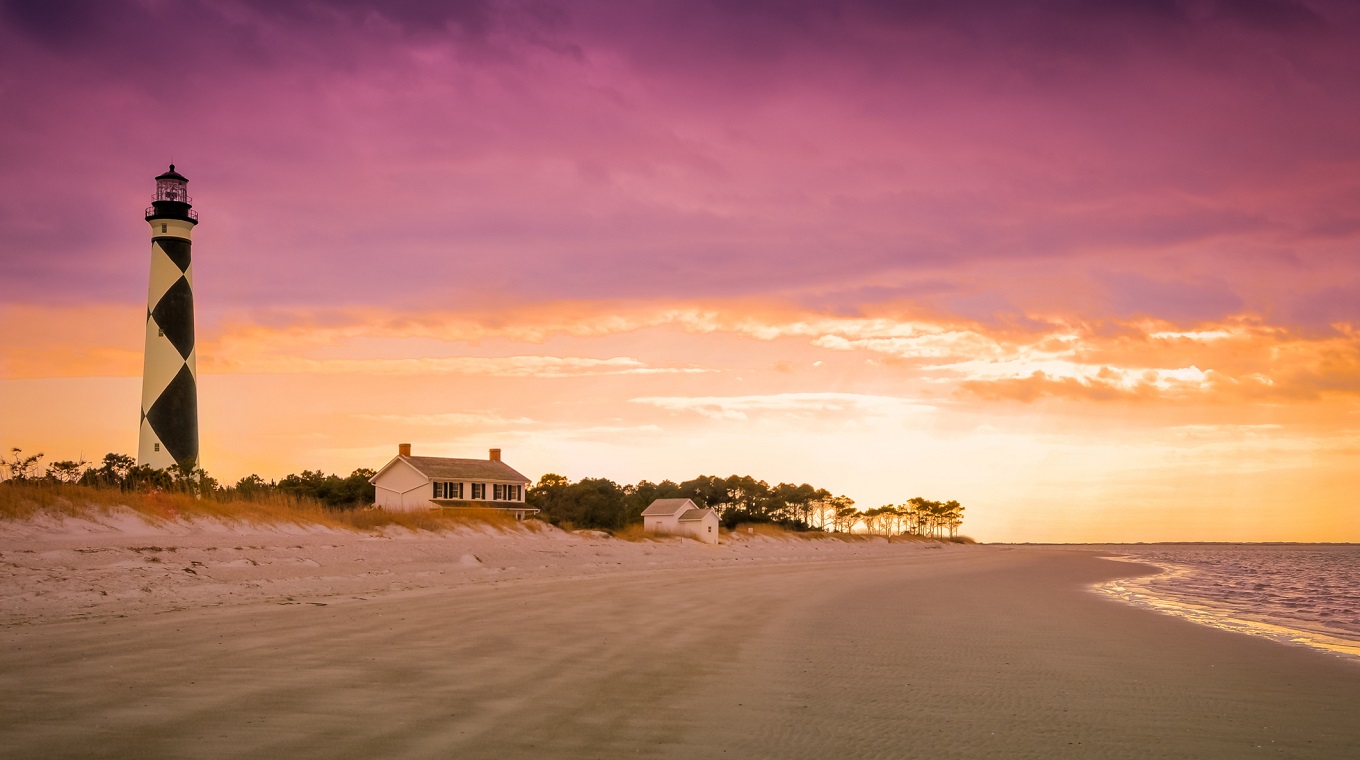 Cape Lookout at Sunset