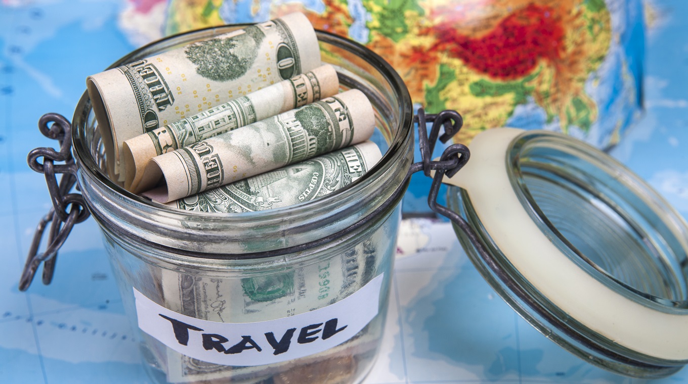 Collecting money for travel