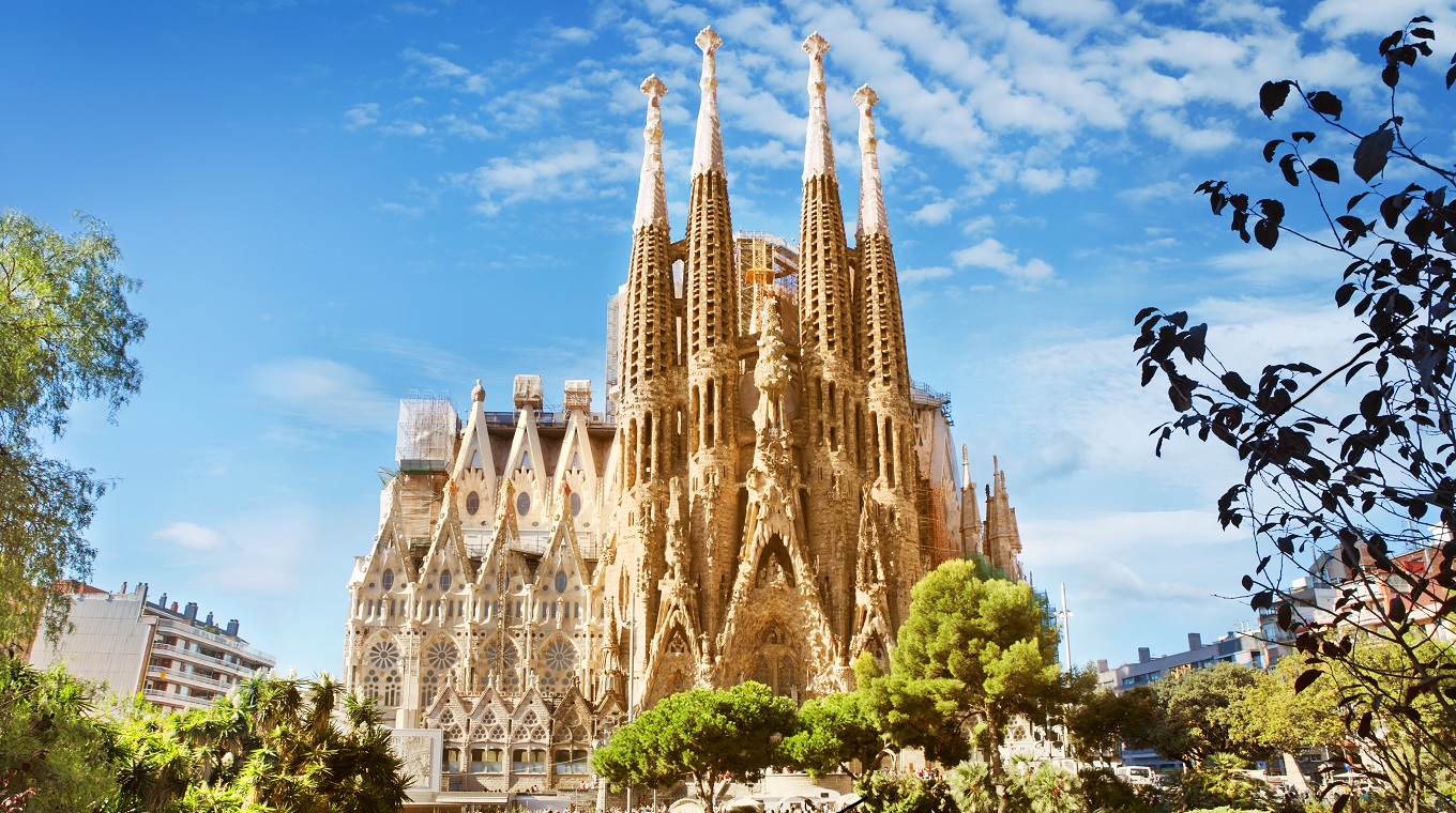 Sagrada Familia Cathedral in Barcelona