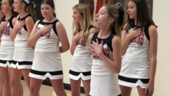 National anthem screenshot