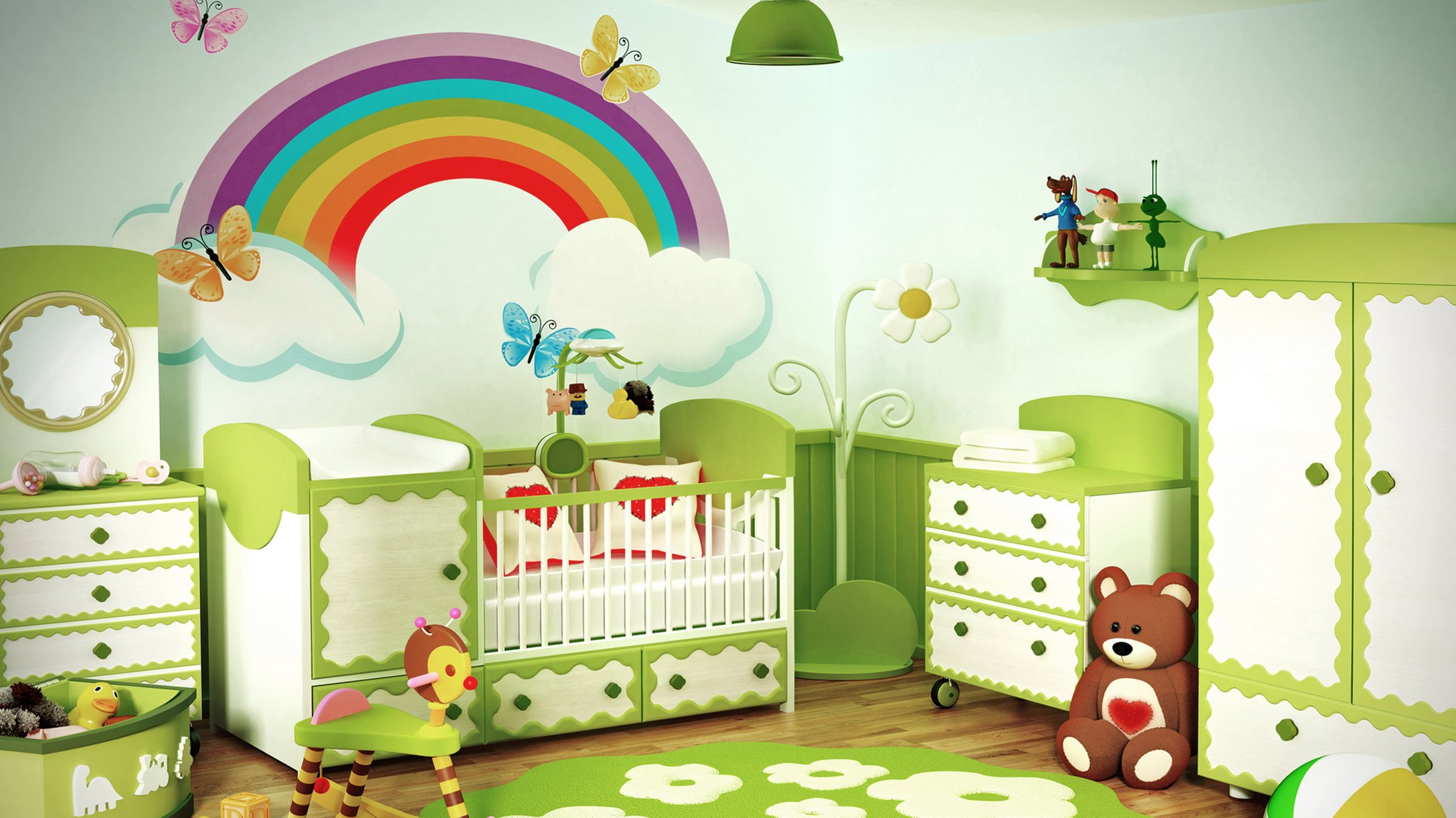 nature themed nursery featured2