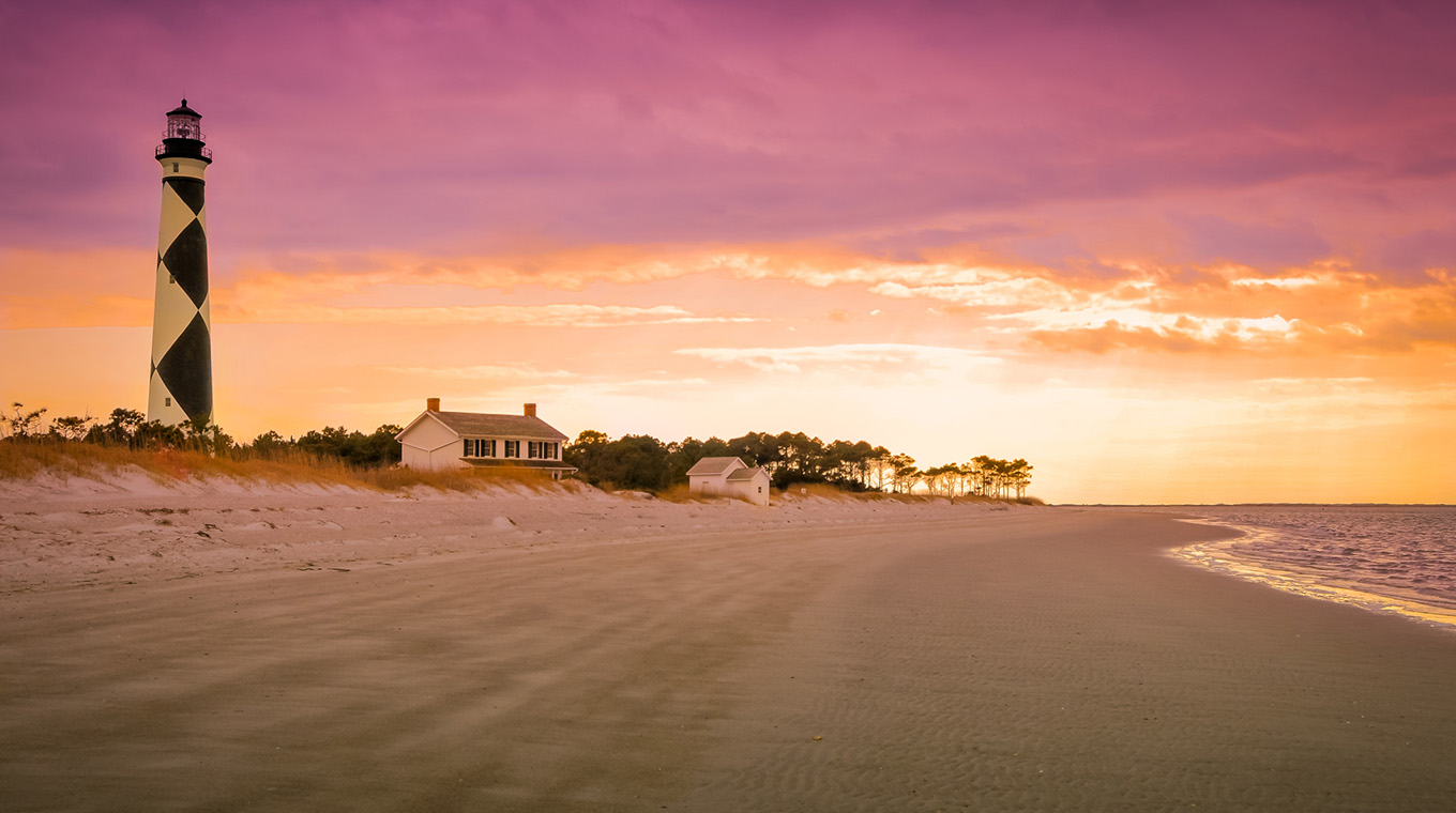 Cape Lookout at Sunset
