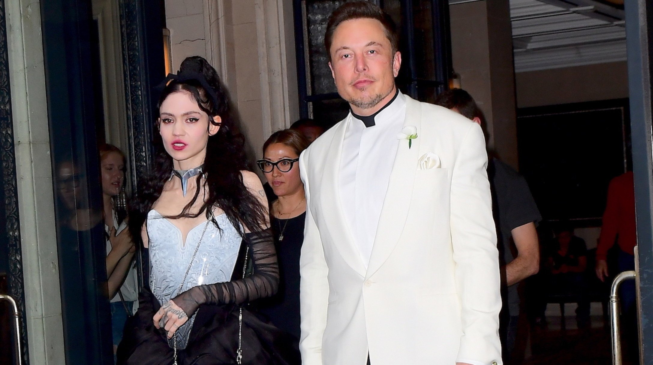 Grimes and Elon Musk