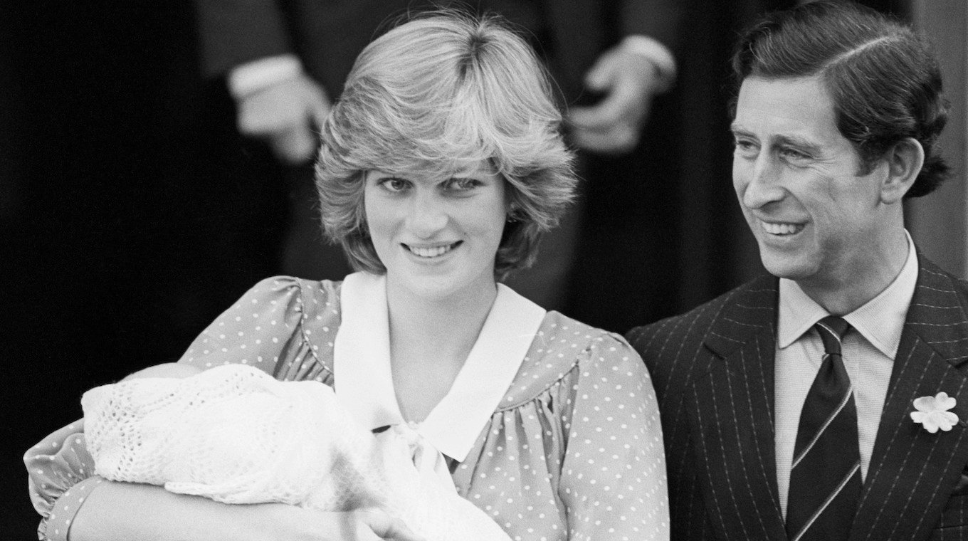 Prince William as a baby