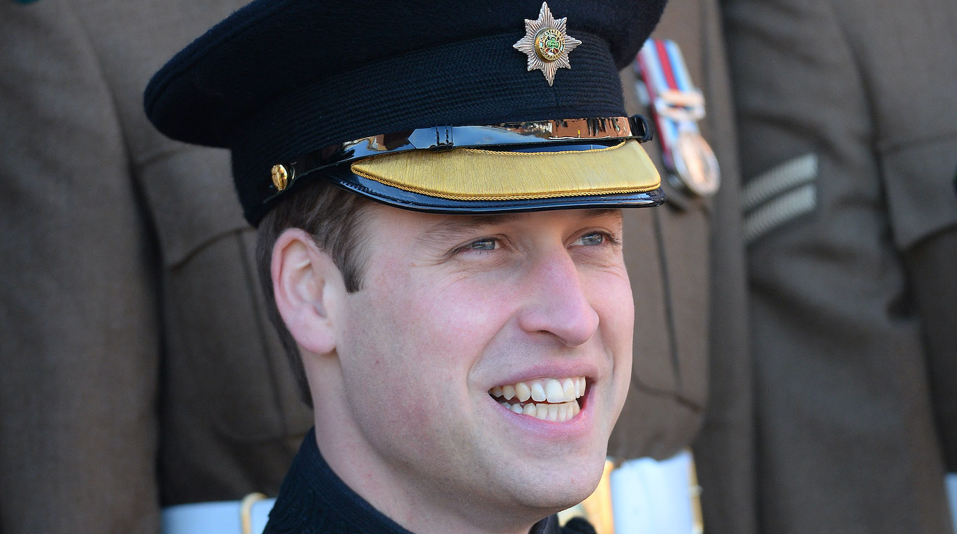 The Duke of Cambridge presents Operational Service Medals
