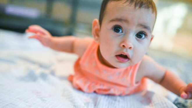 strong baby girl