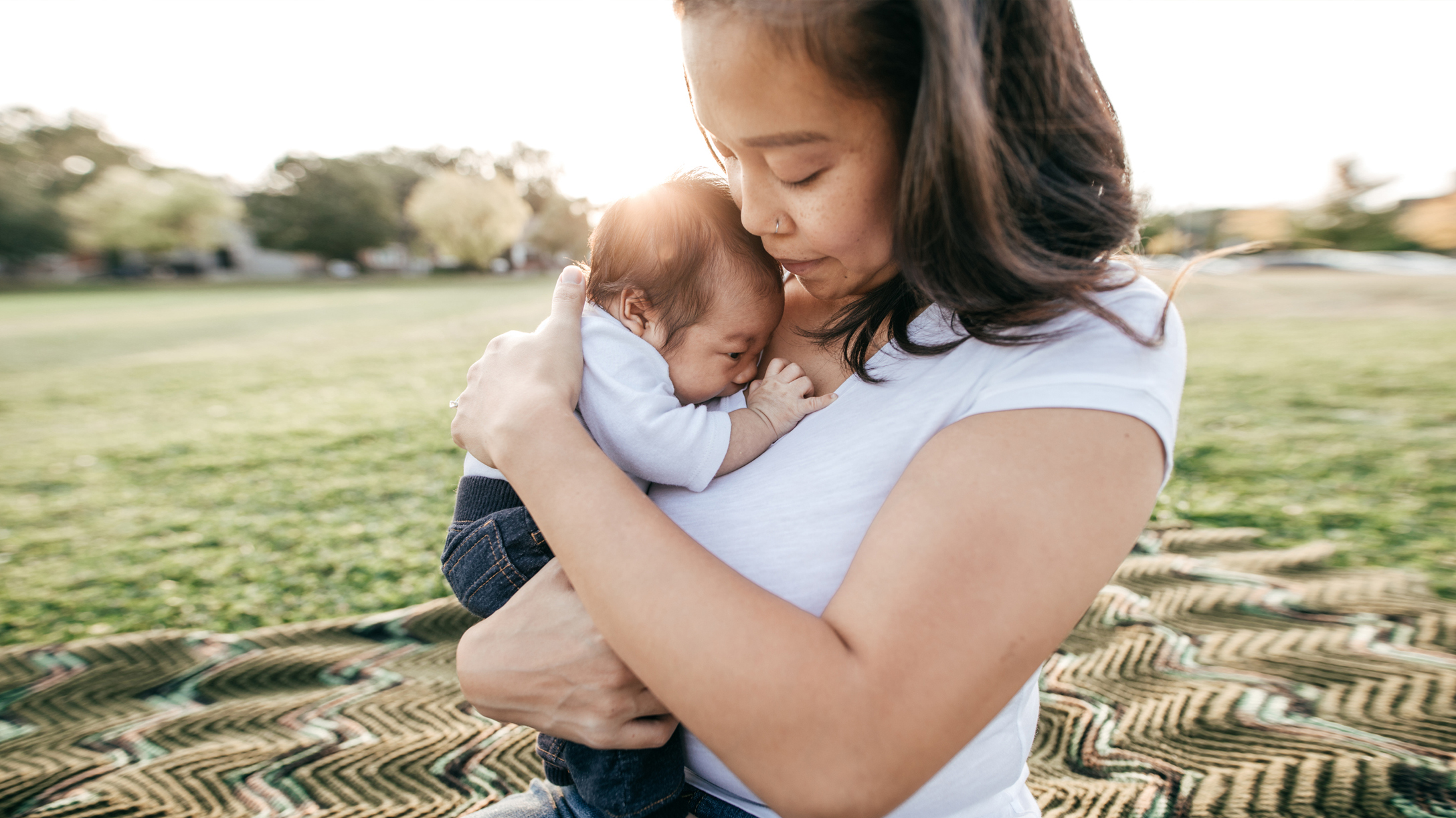 take newborn out