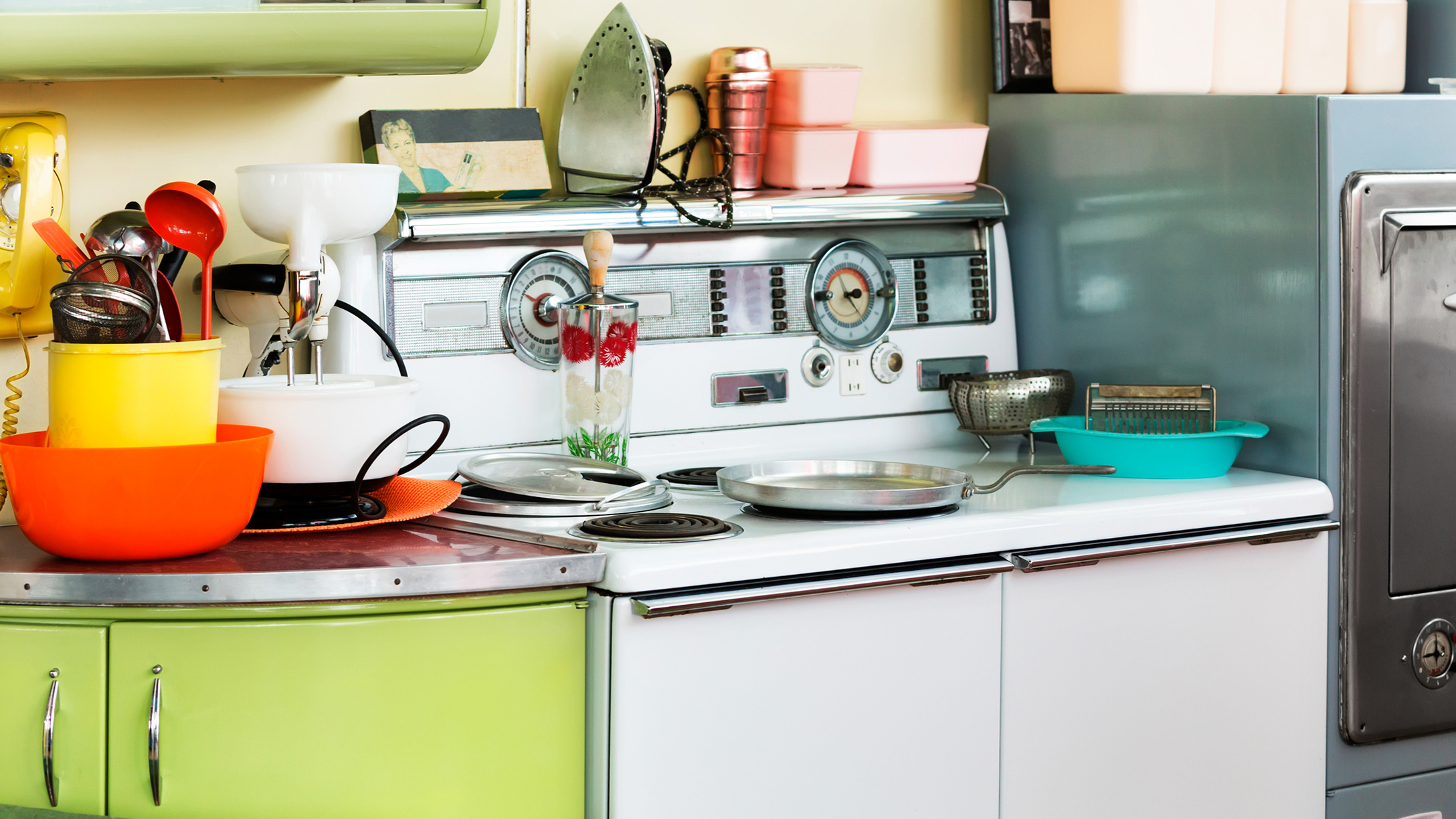 vintage kitchen items