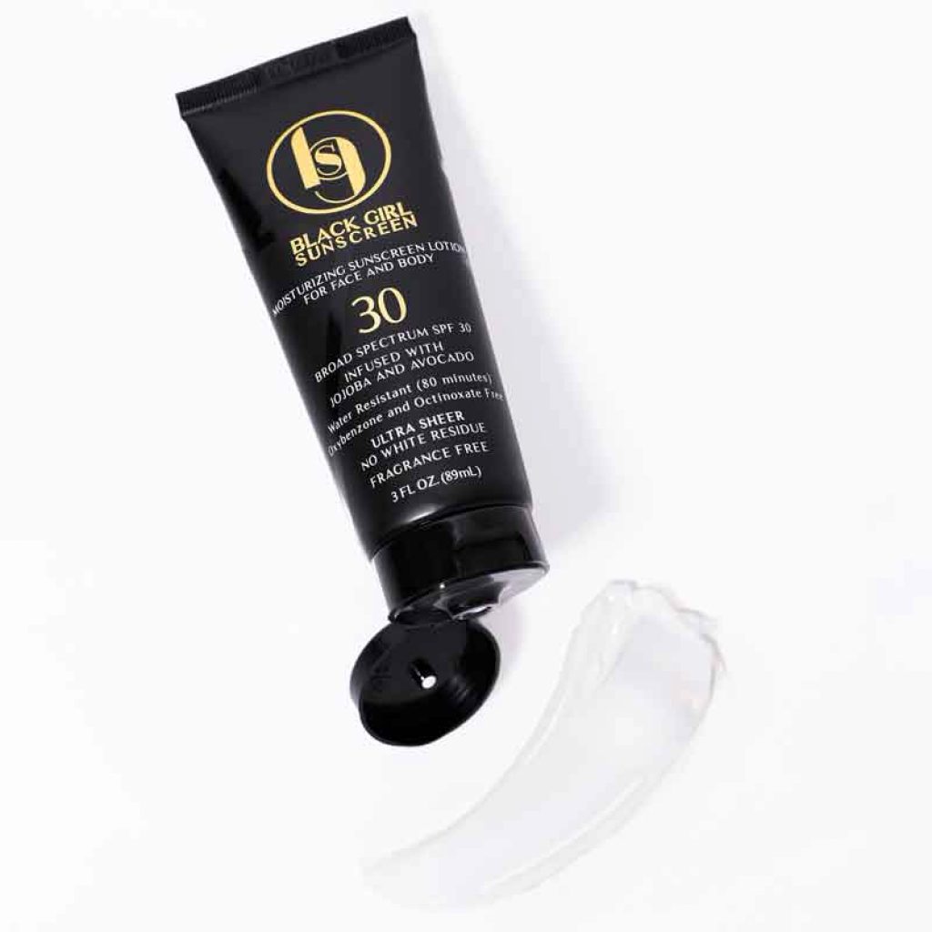 black girl sunscreen - body product