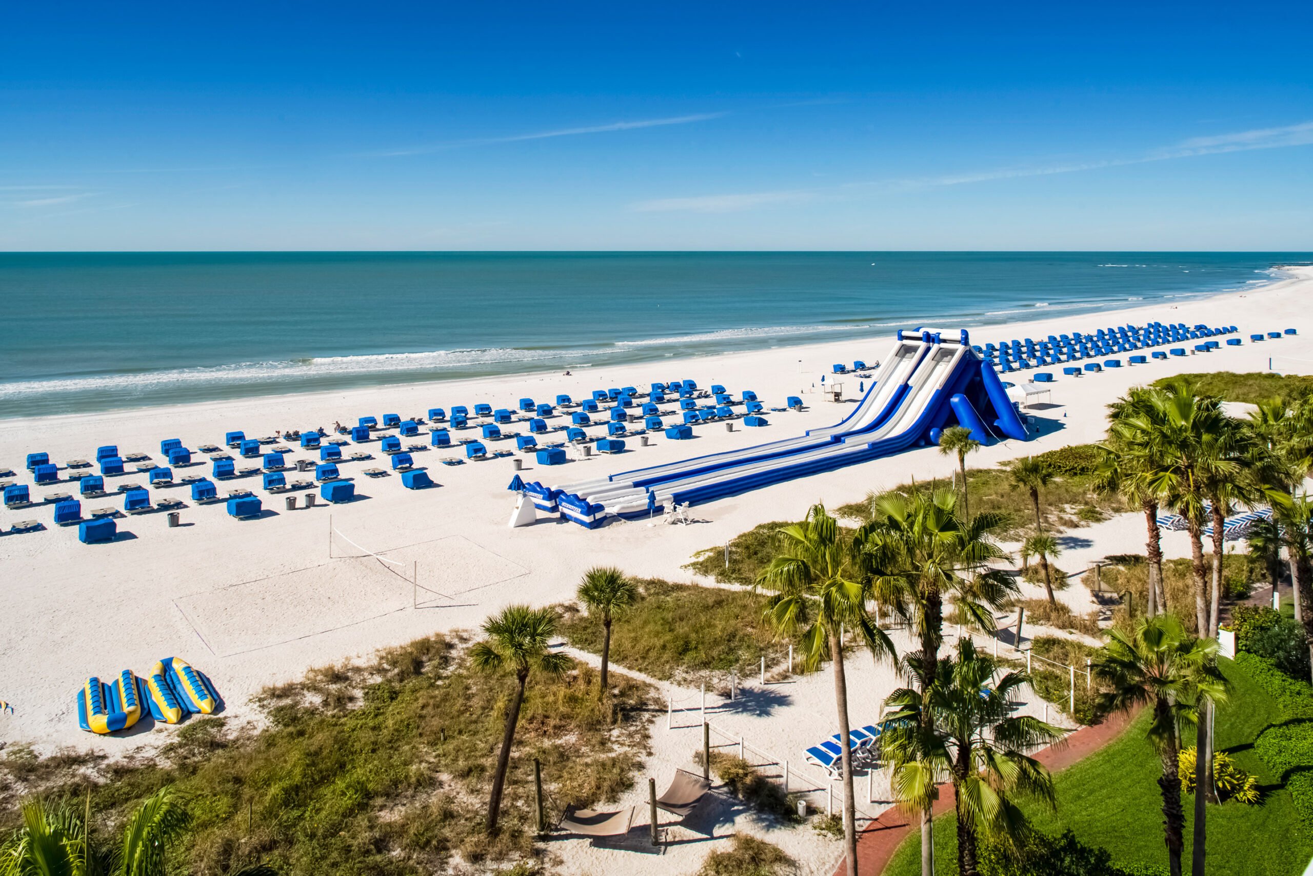 View from the rooms at TradeWinds