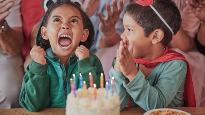 morning birthday parties