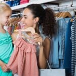 school clothes shopping