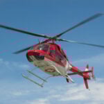 Helicopter in Flight