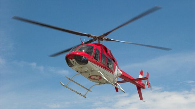 helicopter ride