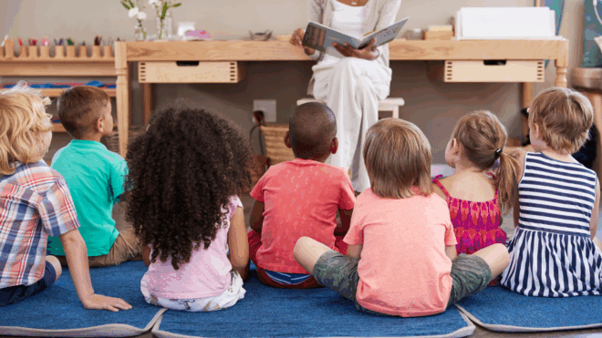 kindergarten school class