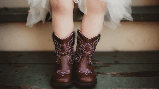 small cowboy boots