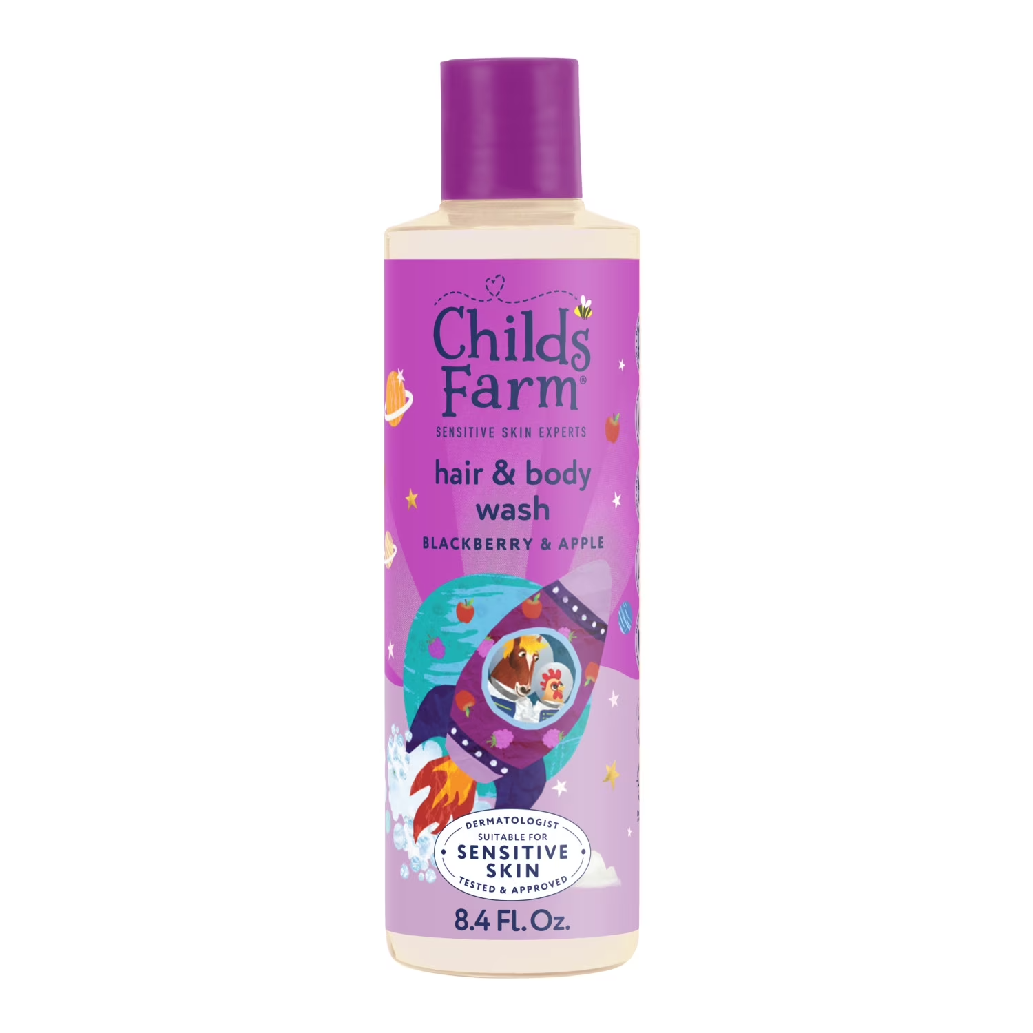 Childs Farm Hair & Body Wash, Blackberry & Apple 16.9 fl oz