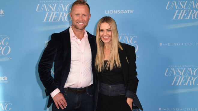 Valeri Bure, left, and Candace Cameron
