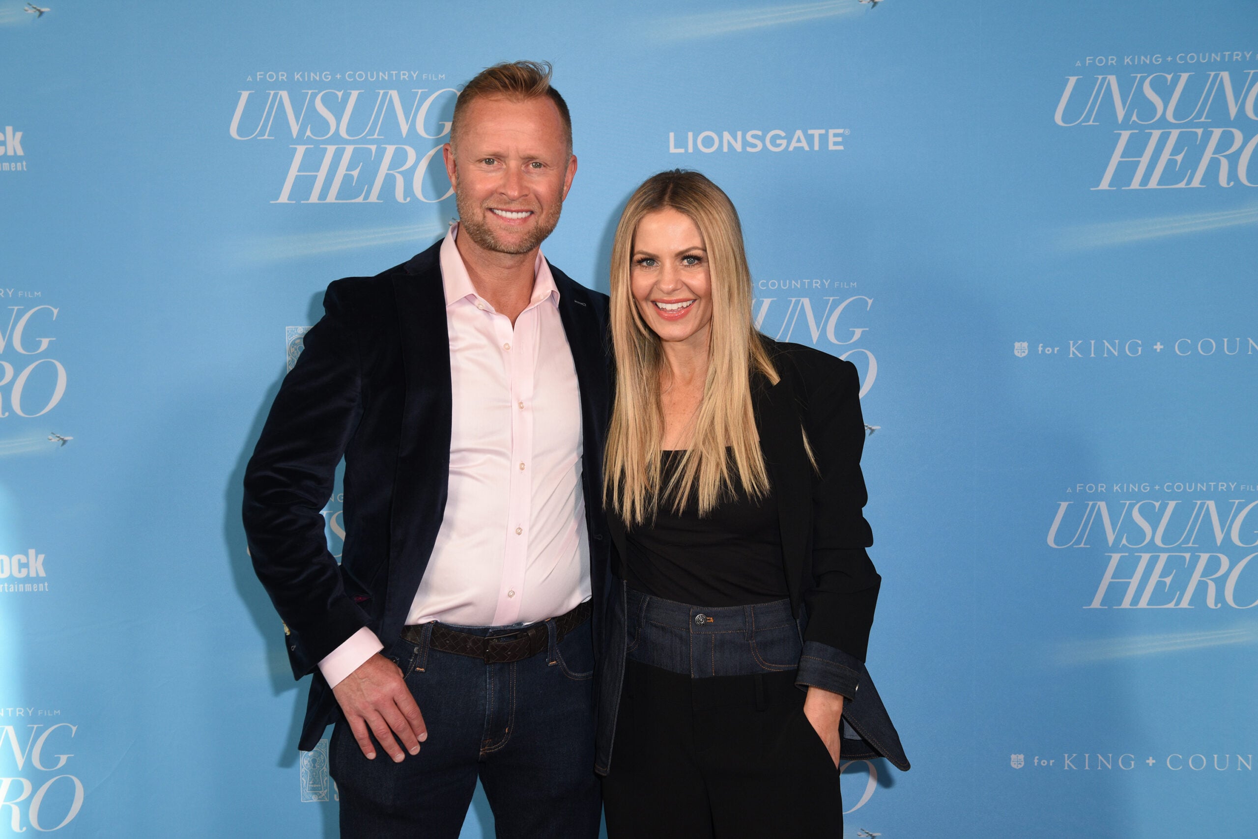 Valeri Bure, left, and Candace Cameron