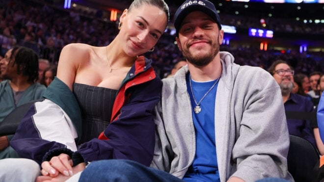Elsie Hewitt and Pete Davidson